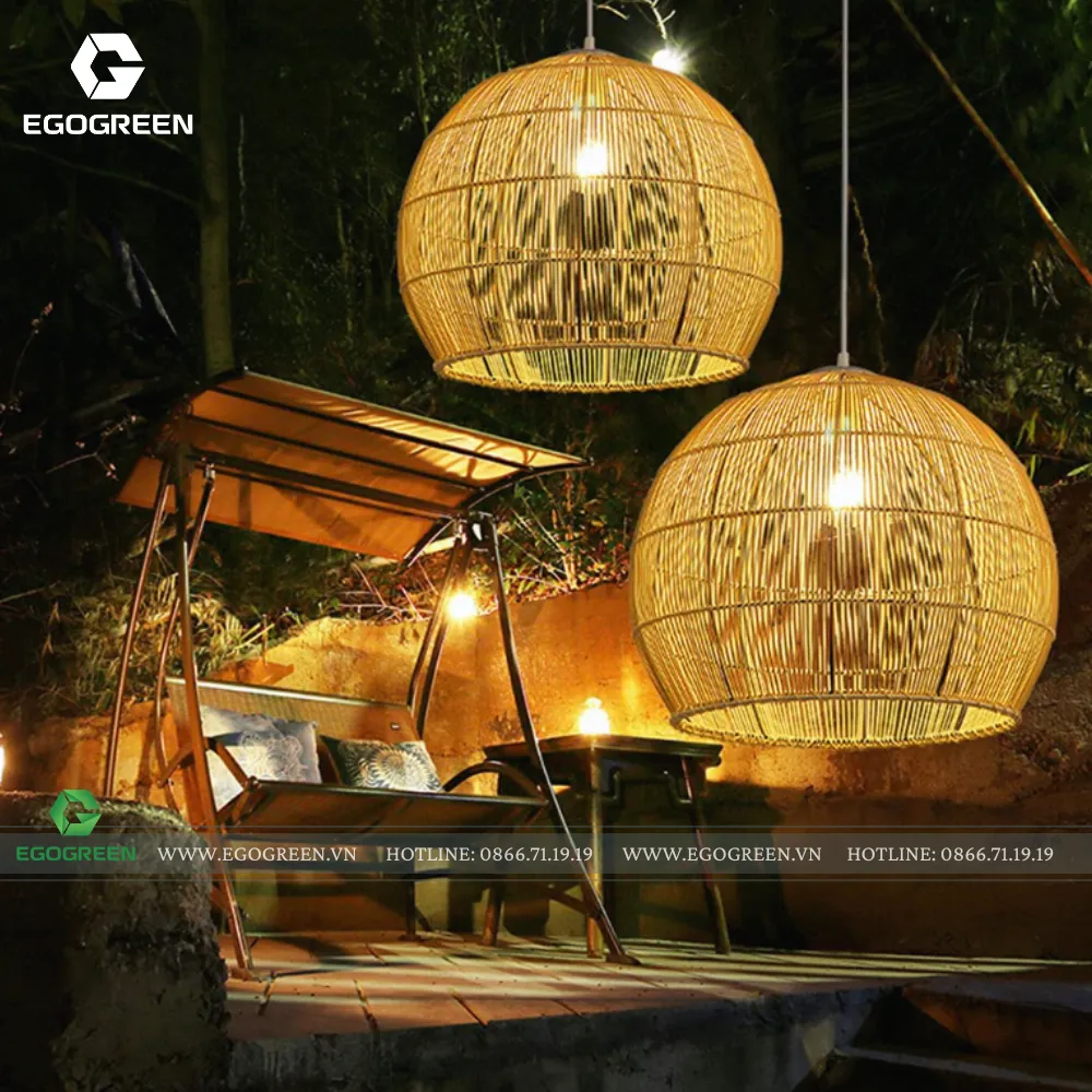 Những chiếc đèn này mang sự tự nhiên và gần gũi hơn.